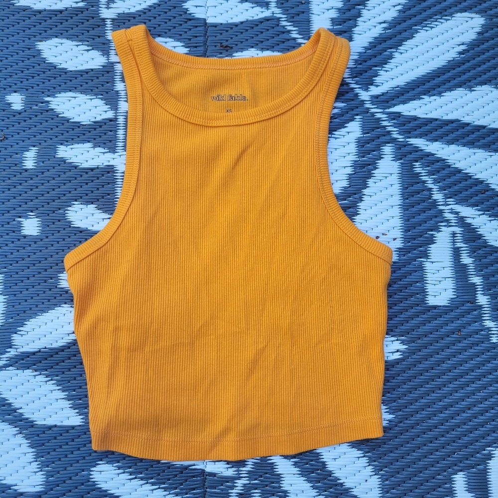 Orange wild fable tank